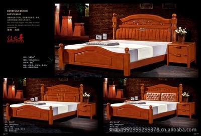 【供應實木床 高品質(zhì)實木床 量大從優(yōu) 古典風格】價格,廠家,圖片,床類,南康市美康廣告裝飾-