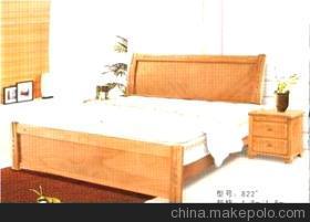 【實木床822# 雙人床 南康金利家具 廠家直銷 南康家具 實木】價格,廠家,圖片,床類,南康金利家具廠-