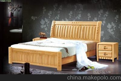 供應(yīng) 橡木家具 酒店賓館 雙人 實木床 1.8米 批發(fā)圖片,供應(yīng) 橡木家具 酒店賓館 雙人 實木床 1.8米 批發(fā)圖片大全,南康度假村家具廠-1-