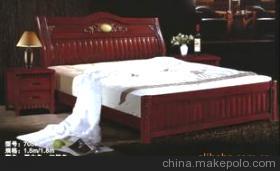 南康官生家具705#白楊木雙人床 優質實木床批發與網上訂購指南